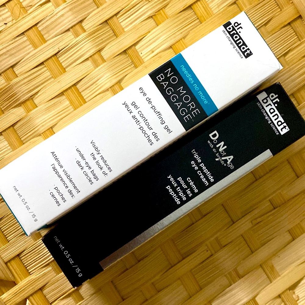 Dr. Brandt eye gel & cream